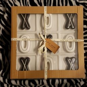 Rae Dunn Tic-Tac-Toe game set